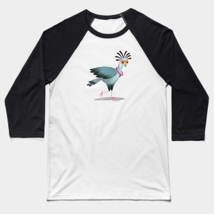 Secretary Bird with necklace Baseball T-Shirt